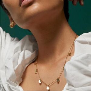 Jenny Bird Foli Necklace in Gold